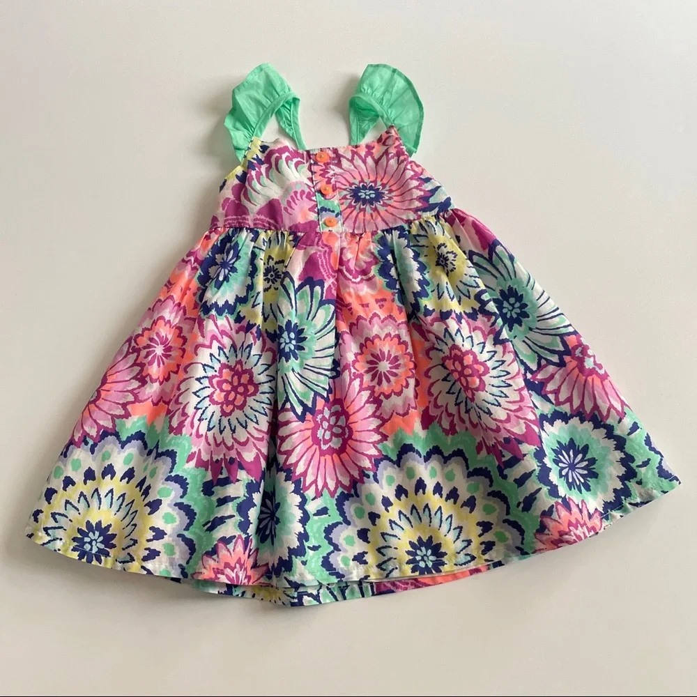 Gymboree Criss Cross Back Strap Woven Dress